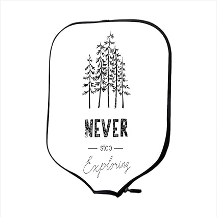 Amazoncom Iprint Neoprene Pickleball Paddle Racket Cover