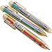 BLUECELL Pack of 6 Pcs 0.7mm Cute Cool Novelty 6 Color Multicolor Ballpoint Pen Office School Supplies Students Children Gift