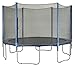 Machrus Upper Bounce Trampoline Safety Enclosure Set for 7.5 FT 10FT 12FT 13FT 14FT 15FT Frames - Includes Net, Poles & Hardware - Installs Outside Frame