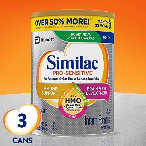 similac pro sensitive small can