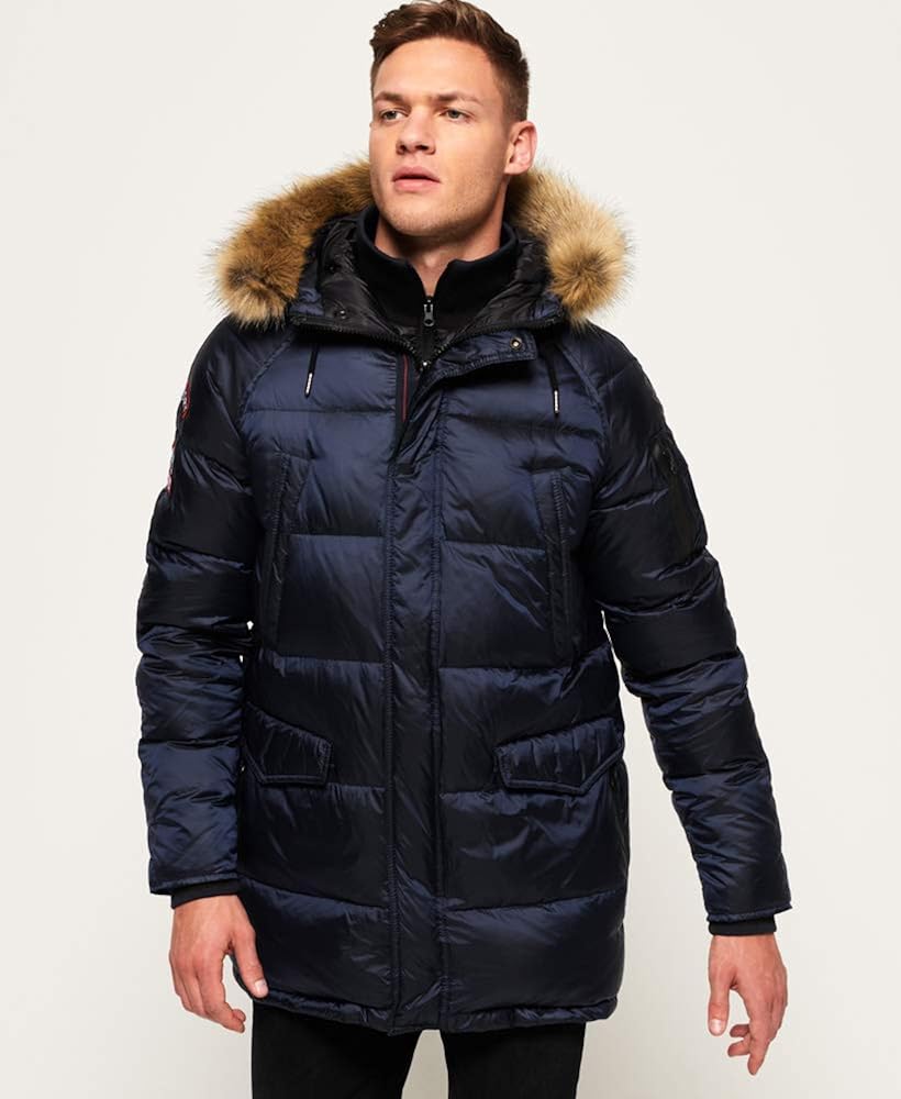 superdry duck down coat