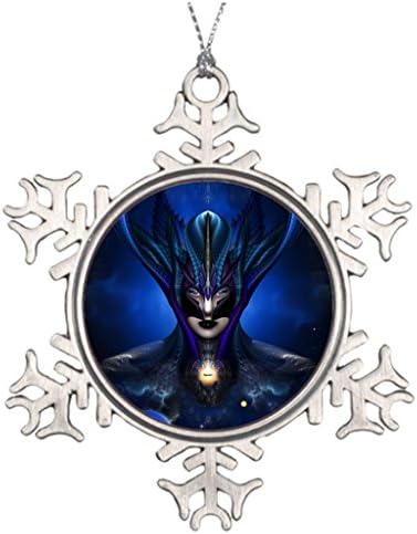LittleTime Beautiful Girl Taidushan Sai Tree Branch Decoration Picture Snowflake Ornaments