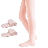 PAPPNTI Girls' Ultra Soft Pro Dance Tights Ballet Footed Daily Student Tights (Toddler/Little Kid/Big Kid)
