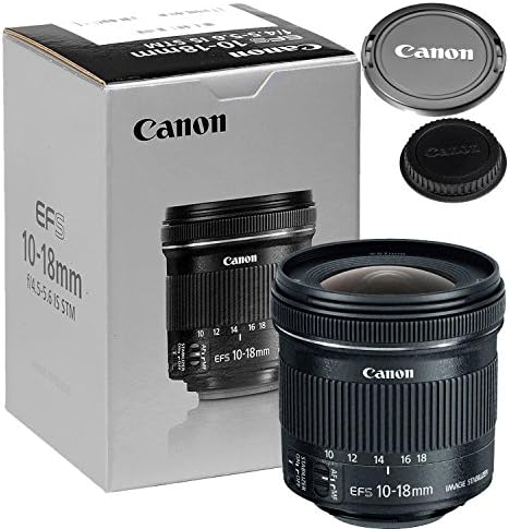Canon EF-S 10-18mm f/4.5-5.6 IS STM Lens (New Retail Box)