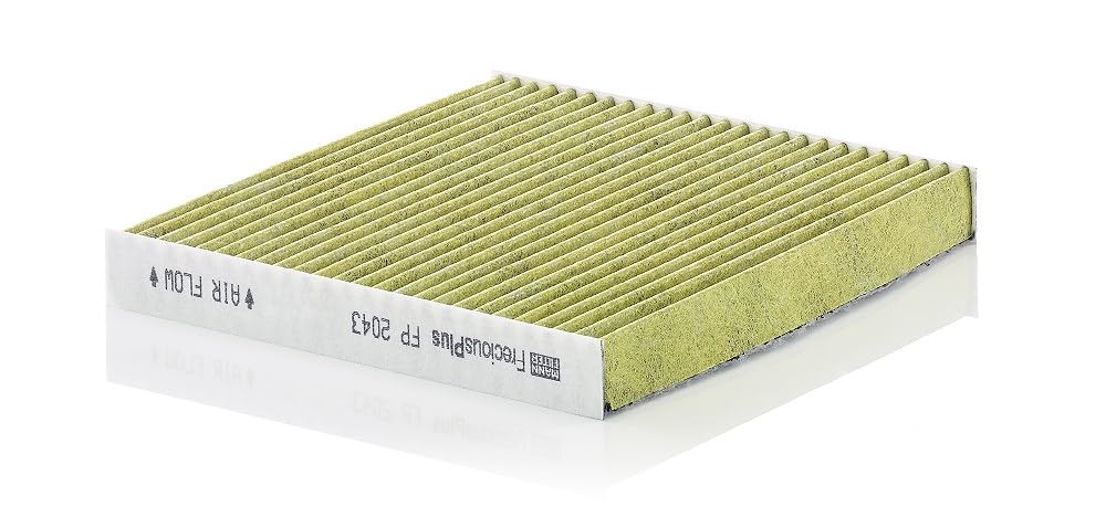 MANN-FILTER FP 2043 Cabin Air Filter - FreciousPlus Biofunctional Pollen Filter - for Cars + Transporters