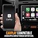 Alpatronix iPhone XR Battery Case, 5000mAh Slim Portable Protective Extended Charger Cover with Qi Wireless Charging Compatible with iPhone XR (6.1 inch) BXXr - (Black)