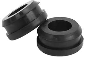 Evonecy PCV Breather Grommets, Valve Cover Grommets Rubber Replacement for Chevrolet SBC 350 A96 Engine for Stamped Steel Cov