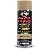 HI-TECH Vinyl, Plastic, Carpet Dye | Color Restorer | Leather, Upholstery, Vinyl, Fabric Paint| Automotive Aerosol Refinisher | Light Beige (1 Pack)