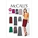 McCall Patterns M6654 Misses' Skirts Sewing Template, Size E5 (14-16-18-20-22)