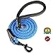 GOMA Industries Dog Leash - Best Heavy Duty and Reflective Lead - 100% Nylon Increased Safety leashes for Night Walking - for Small, Medium and Large Sized Breed - Made with Mountain Climbing Rope