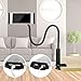 NOPNOG Cell Phone Stand Tablet Clip Holder Long Arm Gooseneck Flexible Lazy Bracket for ipad/iPhone X/8/7/6/6s Plus Samsung Note Galaxy S8/S7 Mount for Desktop Bedroom, Office, Bathroom, Kitchen