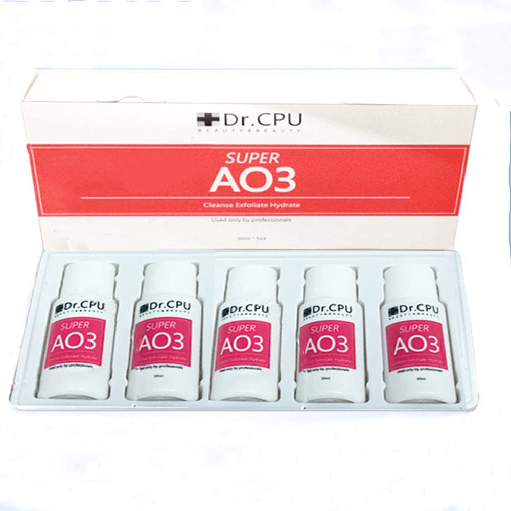 zekalr 5Pcs/set 30ml Per Bottle Aqua Peel Concentrated Solution Skin Care Facial Beauty Aqua Hydra Peeling Solution Face Cleansing Serum and Moisturizing for hydra face machine solution(Red)