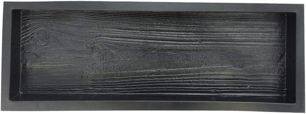 zhouzhouen Imitation Wood Grain DIY Path Maker Paving Cement Brick Mold Stepping Pavement Road Concrete Mould