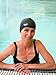 VITCHELO Silicone Swimming Caps for Men & Women. Competition Swim Cap & Bathing Caps Best to Keep Hair Dry. Waterproof & Suitable for Kids & Ladies (Set of 2)