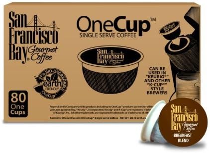 San Francisco Bay Coffee Breakfast Blend, Cups 160-One Cups (Breakfast Blend)