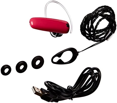 Earloomz 102 Bluetooth Headset - Retail Packaging - Magenta