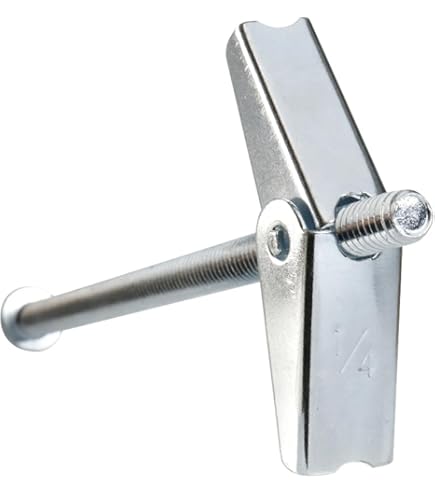 Wall Mounting Hardware 25-Piece M4 Toggle Wing Nuts - Spring Loaded ...