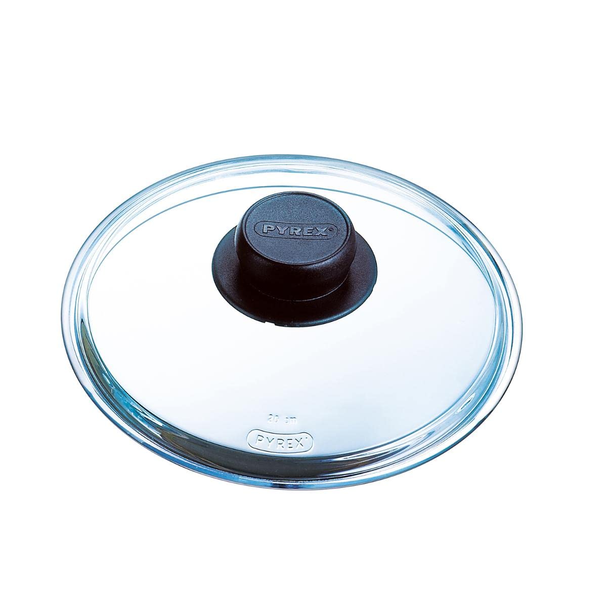 Pyrex 4937275 Glass lid, 20 cm, gray color