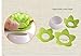 Peicees Lotus Cotton Swab Holder Q-tips Toothpicks Storage Organizer Green