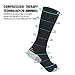 Compression Socks for Women and Men 20-30 mmHg - Graduated Recovery Socks for Shin Splints, Maternity Pregnancy, Medical Use, Nurses - Best for Athletic Sports,Flight Travel,Crossfit, Running