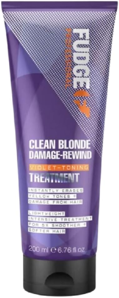 Fudge Professional Clean Blonde Damage Rewind Treatment 200 ml Purple Toner
