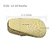 M2cbridge Baby Girl's Bow Dress Shoe Infant Toddler Pre-walker Crib Shoe (12-18 Months, Red ladybug)