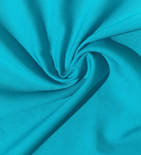 60" Azure Blue Tencel Lyocell Rayon Medium Weight Woven Fabric By the Yard