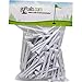 2 3/4 Inch White Personalized Golf Tees - 50 Pack