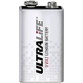 ULTRA LIFE, 10 year, smoke alarm battery, U9VL-X