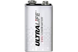 ULTRALIFE ULTRA LIFE, 10 year, smoke alarm battery, U9VL-X
