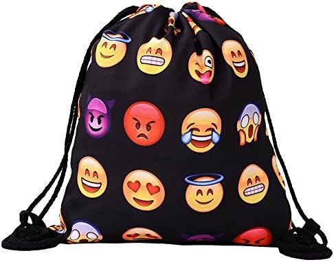 Drawstring Backpack for Women and Men,Lightweight Gym Rucksack Bag