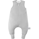 BubblePanda Rayon Made from Bamboo Toddler Sleep Sack with Feet 24-36 Months 1.0 Tog Ultra Soft Toddler Sleeping Sack 2t-3t Sleep Bag Walker Quilted Wearable Blanket with Legs 2-Way Zipper Lightweight