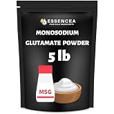 Essencea Monosodium Glutamate Powder 5LB Pure Bulk Ingredients | Premium Quality | MSG Seasoning | Enhances Flavor [Packaging May Vary]&hellip;