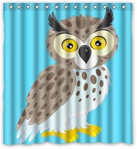 Diseño de búhos con diseño de pajarera de agua-prueba de tela de