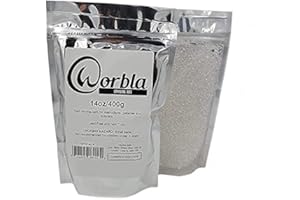 Worbla Crystal Art - Clear Moldable Thermoplastic Pellets 14oz Cosplay Friendly Plastic Beads