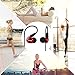 KINVOCA Running Earbuds Over Ear Buds with Microphone Remote Noise Cancelling Earhook Headphones Sweatproof In Ear Earphones Kids Gym Jogging Workout Exercise for iPhone Android iPad Samsung Wine Red