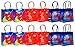 Sesame Street Elmo Party Favor Goodie Gift Bag - 6" Small Size (12 Packs) primary