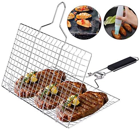 Grilling Basket With Removable Handle