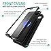 iPhone 8 Plus/iPhone 7 Plus Case, ZUSLAB Armor Shield Full-Body Heavy Duty Protective Case with Built-in Screen Protector, Impact Resistant Bumper for iPhone 8 Plus/iPhone 7 Plus (Red/Black)