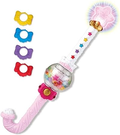 Amazon キラキラ プリキュアアラモード くるくるチャージ キャンディロッド 変身アクセサリー おもちゃ