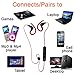 iFox iFE3 Bluetooth Sports Earphones with Built-in Mic for iPhone, iPad, iPod, Android Smartphones, Tablets, Computers, MP3 Players - Sweatproof Wireless Comfort Fit Design with Volume Control