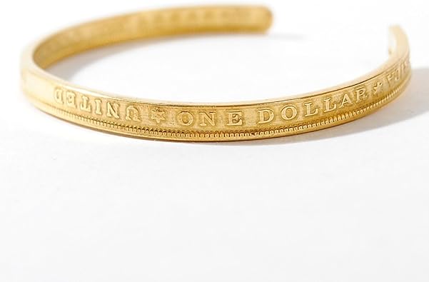 Amazon レヴォ Revo U Sコイン バングル 真鍮 ブレスレット メンズ ゴールド ブレスレット 通販