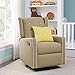 Baby Relax Mikayla Swivel Gliding Recliner, Beige