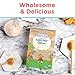 Healthy Times Organic Hugga Bear Cookies for Kids, Honey Graham | For Toddlers, 12 Months and Older | 6.5 Oz. Box, 1 Count