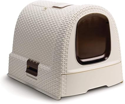 Curver Maison De Toilette Pour Chat Ivoire 51 5 X 38 5 X 40 Cm Amazon Fr Animalerie