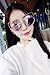 Generic Xin Zhang Yuqi Zhang star with fashion sunglasses 2018 women girls lady personality handmade diamond cat eye sunglasses