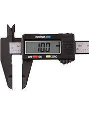 Dirtygal, Calibro digitale 150 mm, schermo LCD, in fibra di carbonio, Micrometro con calibro
