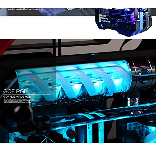 Aceyyk Supremacy VR 4K Gaming Computer PC Desktop, i9-9900K Dual RTX 2080Ti SLI 11GB Custom Loops RGB Liquid Cool 64GB DDR4 1TB 970 Evo M.2 Windows 10 PRO,RTX2080TI