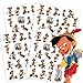 Disney Pinocchio Sticker and Tattoos Party Favors Super Bundle Set ~ 200 Pinocchio Temporary Tattoos and Stickers (Classic Disney Pinocchio Party Supplies)