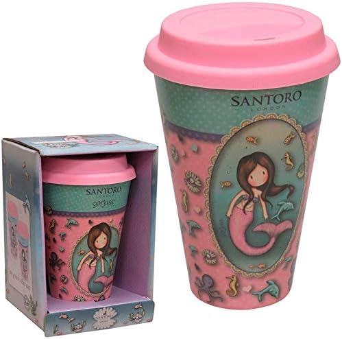 GORJUSS Vaso Bambu con Tapa DE Silicona EN Caja: Amazon.es: Juguetes y juegos